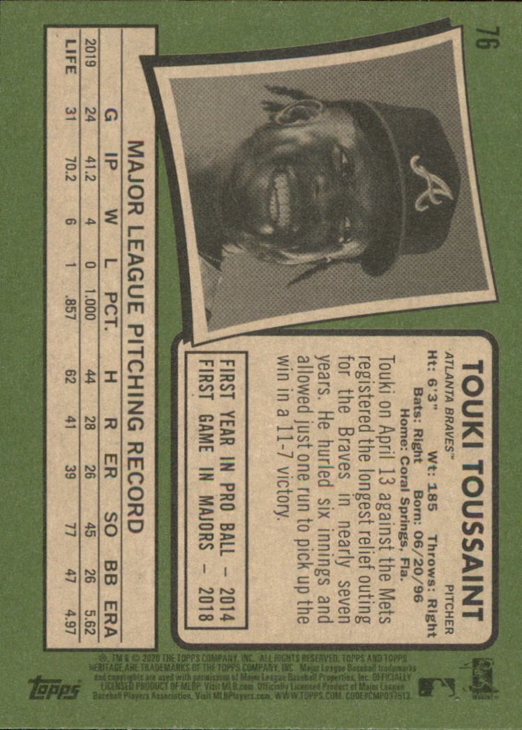 2020 Topps Heritage Baseball Part 1 Main Set Cards #1-#250 Rookies and Veterans - Picture 147 of 485