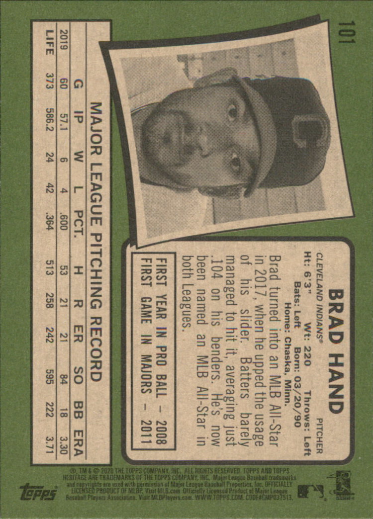 2020 Topps Heritage Baseball Part 1 Main Set Cards #1-#250 Rookies and Veterans - Picture 197 of 485