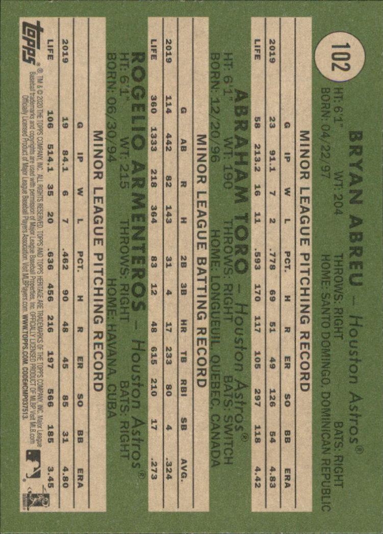 2020 Topps Heritage Baseball Part 1 Main Set Cards #1-#250 Rookies and Veterans - Picture 199 of 485
