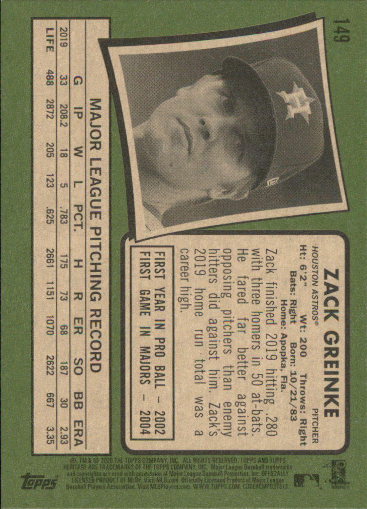 2020 Topps Heritage Baseball Part 1 Main Set Cards #1-#250 Rookies and Veterans - Picture 291 of 485