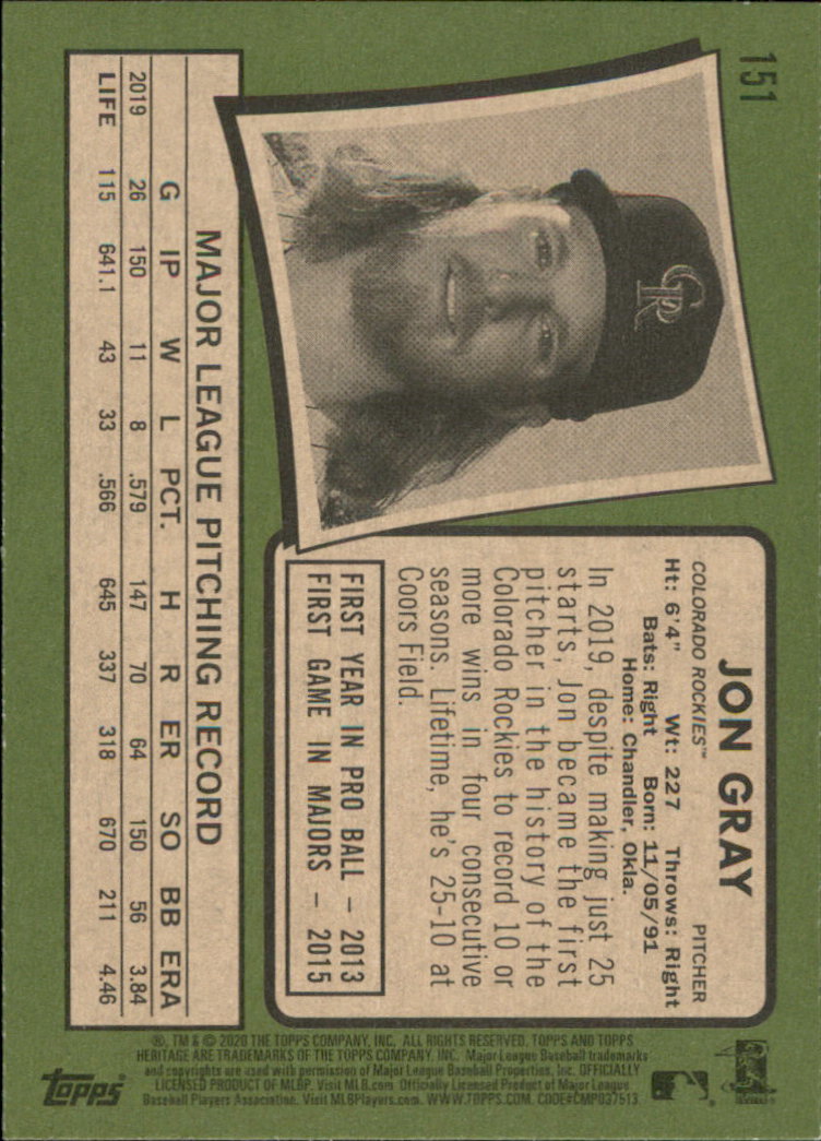 2020 Topps Heritage Baseball Part 1 Main Set Cards #1-#250 Rookies and Veterans - Picture 295 of 485