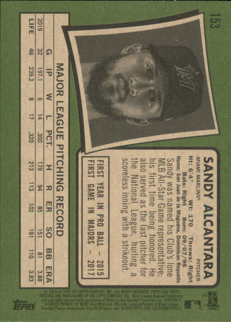 2020 Topps Heritage Baseball Part 1 Main Set Cards #1-#250 Rookies and Veterans - Picture 299 of 485