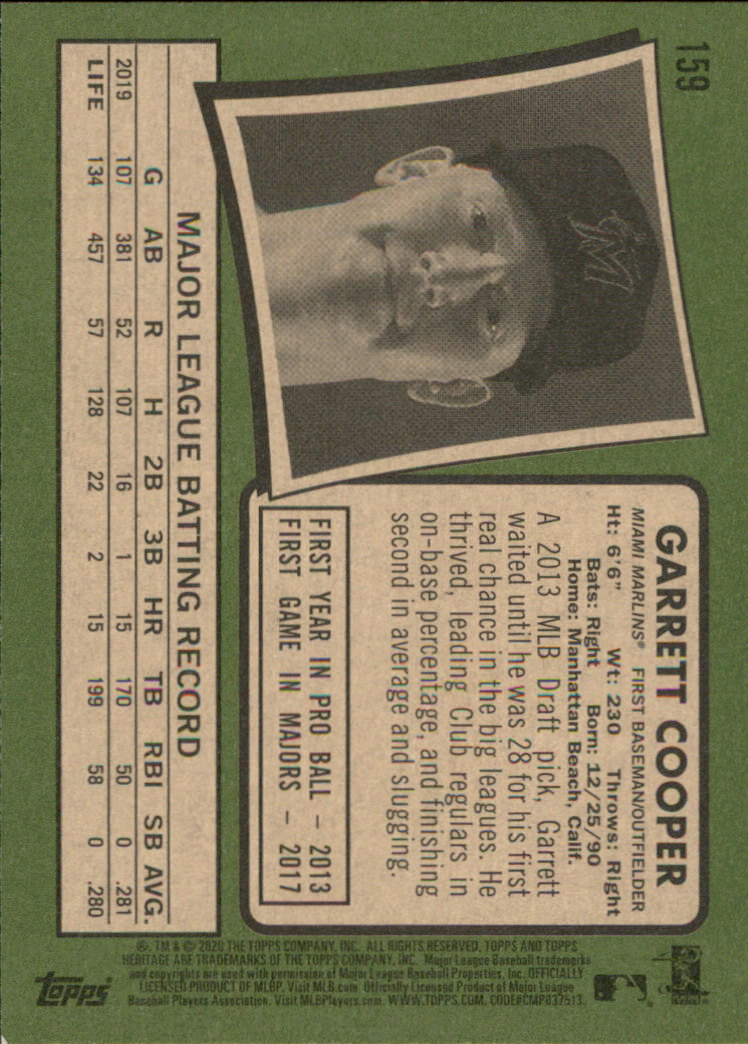2020 Topps Heritage Baseball Part 1 Main Set Cards #1-#250 Rookies and Veterans - Picture 311 of 485