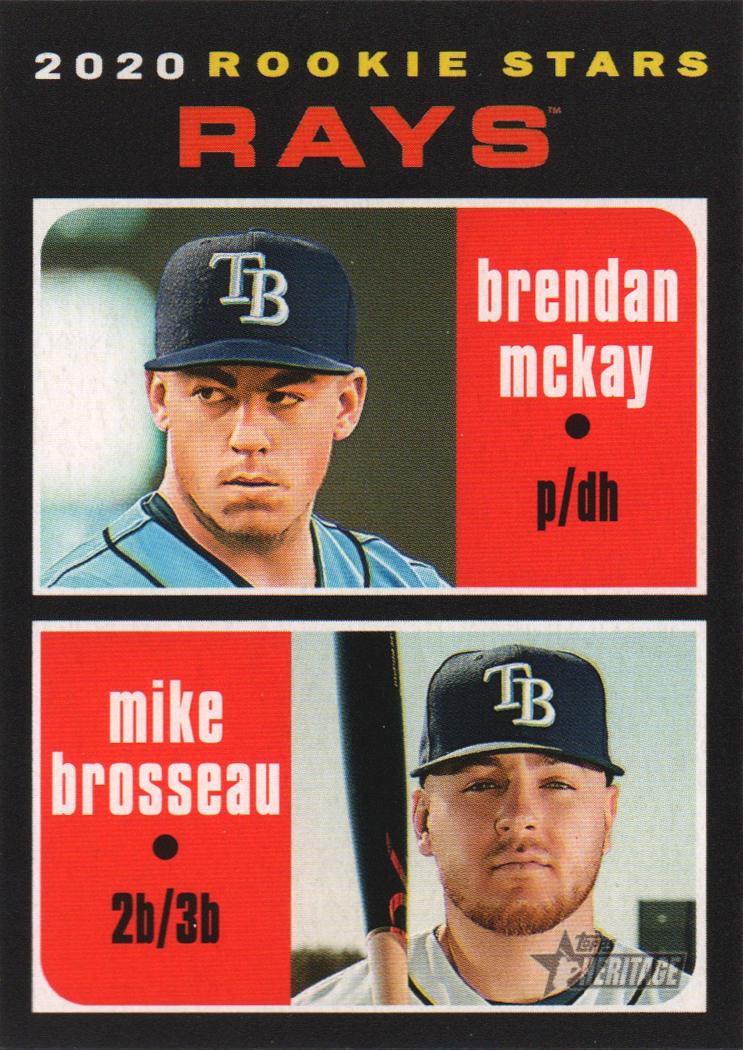 2020 Topps Heritage Baseball Part 1 Main Set Cards #1-#250 Rookies and Veterans - Picture 314 of 485