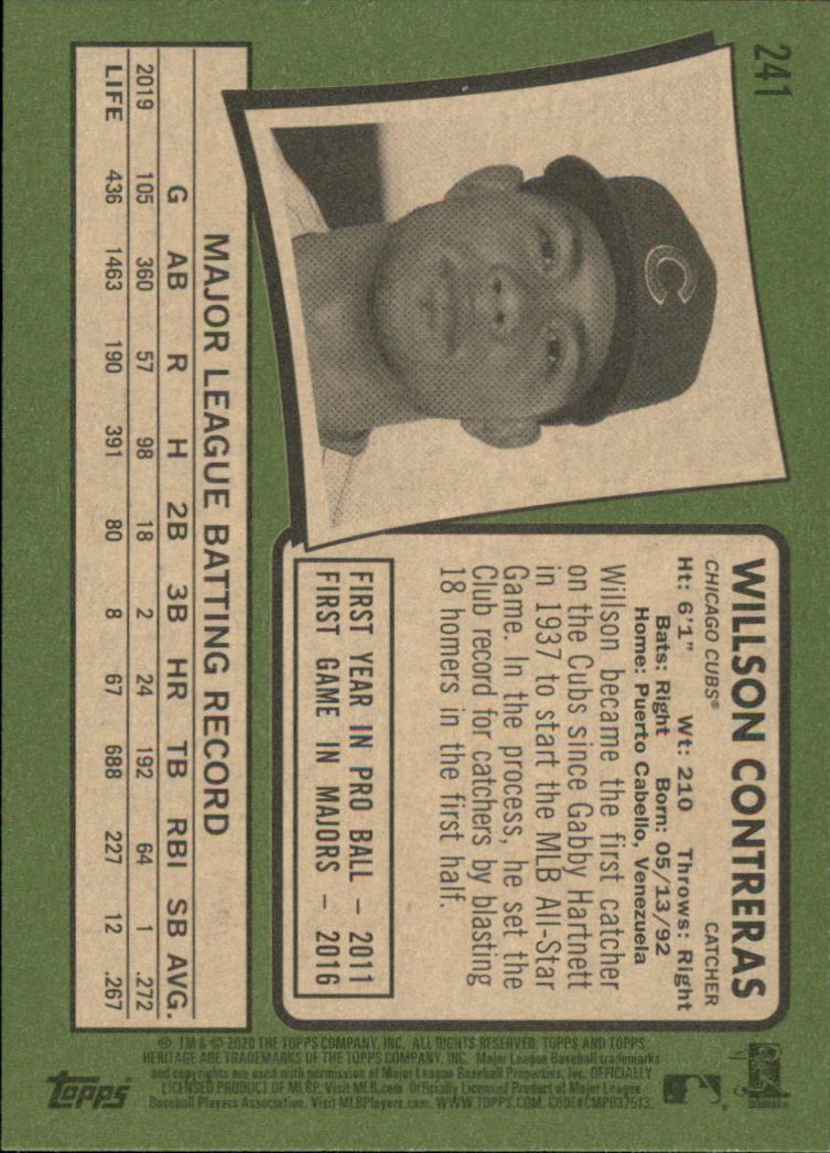 2020 Topps Heritage Baseball Part 1 Main Set Cards #1-#250 Rookies and Veterans - Picture 467 of 485