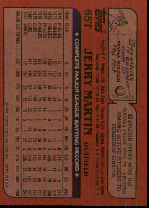 1982 Topps Traded Baseball Card Pick - Picture 111 of 215