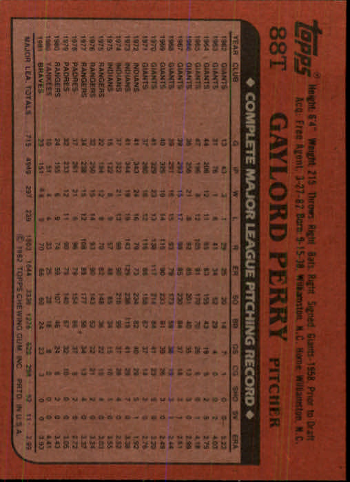 1982 Topps Traded Baseball Card Pick - Picture 149 of 215