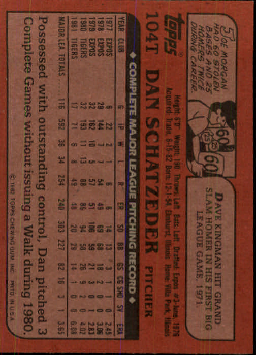 1982 Topps Traded Baseball Card Pick - Picture 175 of 215