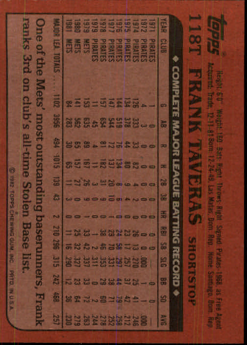 1982 Topps Traded Baseball Card Pick - Picture 191 of 215