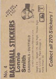 B1255- 1983 Fleer Stickers Baseball Card #s 1-200 -You Pick- 15+ FREE US SHIP - Picture 7 of 231