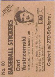 B1255- 1983 Fleer Stickers Baseball Card #s 1-200 -You Pick- 15+ FREE US SHIP - Picture 63 of 231