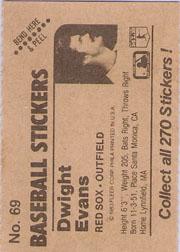 B1255- 1983 Fleer Stickers Baseball Card #s 1-200 -You Pick- 15+ FREE US SHIP - Picture 75 of 231