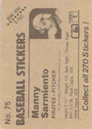 B1255- 1983 Fleer Stickers Baseball Card #s 1-200 -You Pick- 15+ FREE US SHIP - Picture 83 of 231