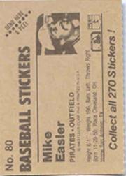 B1255- 1983 Fleer Stickers Baseball Card #s 1-200 -You Pick- 15+ FREE US SHIP - Picture 89 of 231