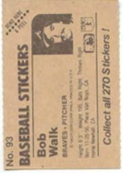 B1255- 1983 Fleer Stickers Baseball Card #s 1-200 -You Pick- 15+ FREE US SHIP - Picture 111 of 231