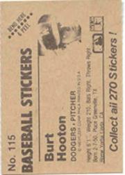 B1255- 1983 Fleer Stickers Baseball Card #s 1-200 -You Pick- 15+ FREE US SHIP - Picture 135 of 231