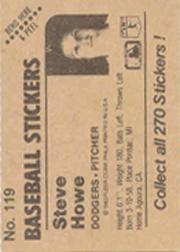 B1255- 1983 Fleer Stickers Baseball Card #s 1-200 -You Pick- 15+ FREE US SHIP - Picture 139 of 231