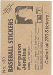 B1255- 1983 Fleer Stickers Baseball Card #s 1-200 -You Pick- 15+ FREE US SHIP - Picture 155 of 231