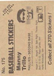 B1255- 1983 Fleer Stickers Baseball Card #s 1-200 -You Pick- 15+ FREE US SHIP - Picture 201 of 231