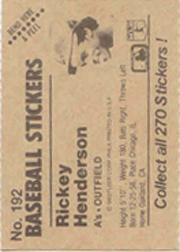 B1255- 1983 Fleer Stickers Baseball Card #s 1-200 -You Pick- 15+ FREE US SHIP - Picture 223 of 231