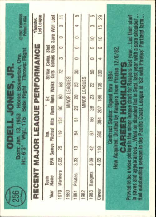 thumbnail 95 - A0070 -1984 Donruss Baseball #s 223-472 +Rookies - You Pick - 10+ FREE US SHIP
