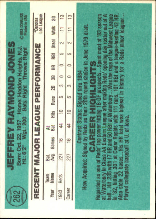 thumbnail 409 - 1984 Donruss Baseball Card Pick 3-313