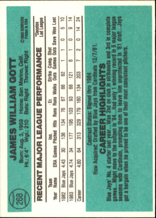 thumbnail 91 - 1984 DONRUSS BASEBALL ASSORTED SINGLES U-PICK 223-472