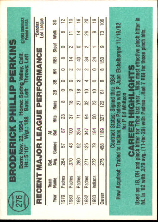 thumbnail 129 - A0070 -1984 Donruss Baseball #s 223-472 +Rookies - You Pick - 10+ FREE US SHIP