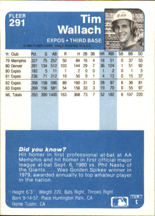 1984 Fleer Baseball Card Pick 288-584 - Picture 9 of 491