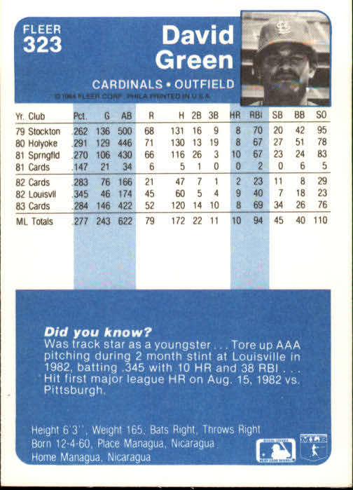 1984 Fleer Baseball Card Pick 288-584 - Picture 59 of 491
