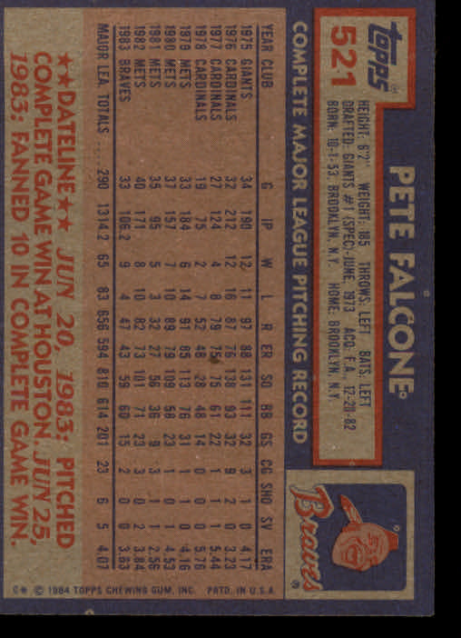 thumbnail 33  - 1984 Topps Baseball Card Pick 506-759