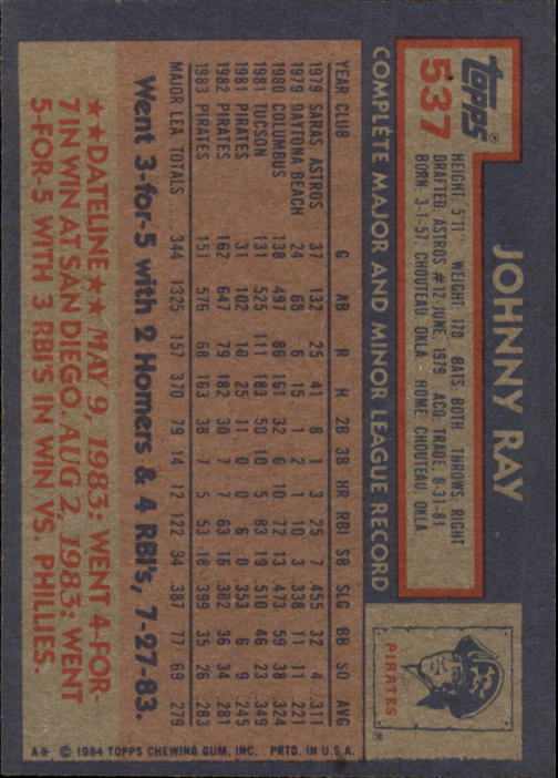 thumbnail 63  - 1984 Topps Baseball Card Pick 506-759