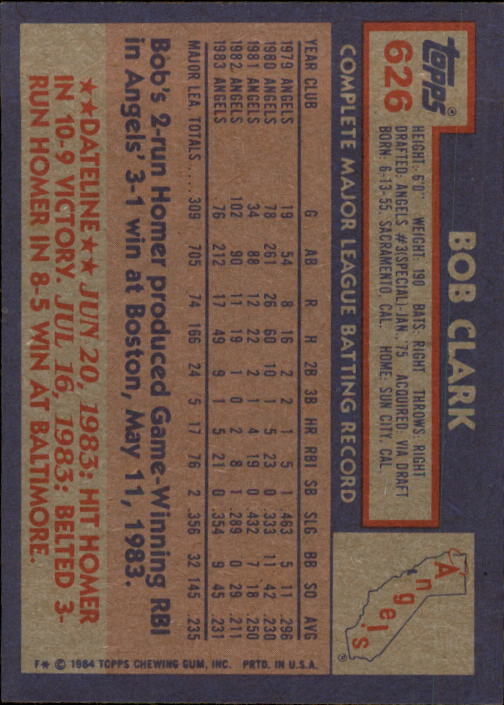 thumbnail 51  - 1984 Topps Baseball Set Break (Cards 601-792) (Pick Your Players)