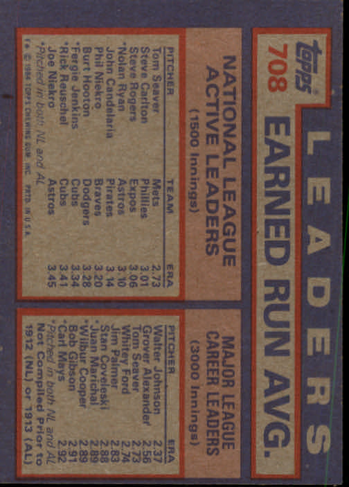 thumbnail 217  - A0328- 1984 Topps Baseball Cards 601-792 +Rookies -You Pick- 10+ FREE US SHIP