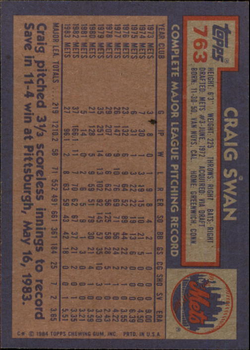thumbnail 321  - 1984 Topps Baseball Set Break (Cards 601-792) (Pick Your Players)