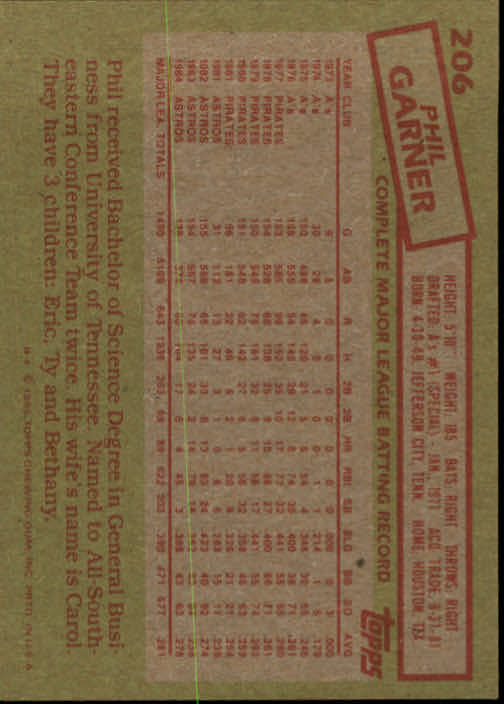 A2629- 1985 Topps Baseball Cards 201-400 +Rookies -You Pick- 15+ FREE US SHIP - Picture 13 of 401