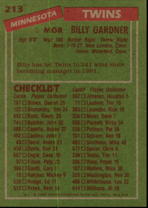 A2629- 1985 Topps Baseball Cards 201-400 +Rookies -You Pick- 15+ FREE US SHIP - Picture 27 of 401