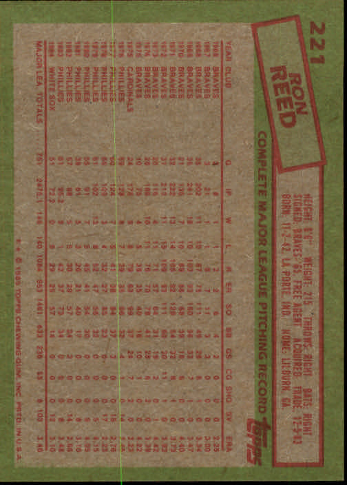 A2629- 1985 Topps Baseball Cards 201-400 +Rookies -You Pick- 15+ FREE US SHIP - Picture 43 of 401