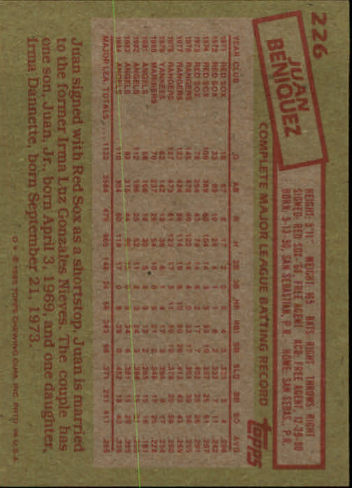 A2629- 1985 Topps Baseball Cards 201-400 +Rookies -You Pick- 15+ FREE US SHIP - Picture 53 of 401