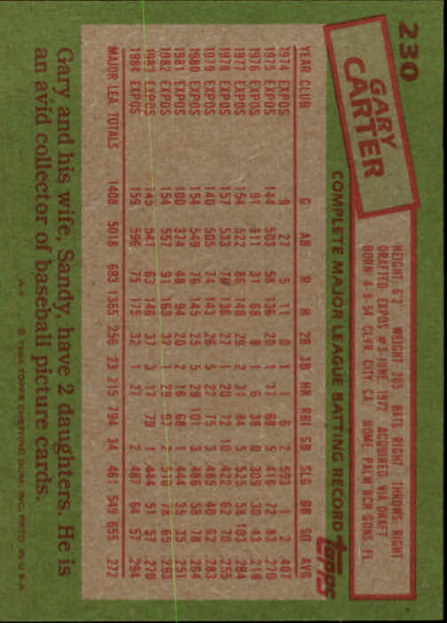 A2629- 1985 Topps Baseball Cards 201-400 +Rookies -You Pick- 15+ FREE US SHIP - Picture 61 of 401