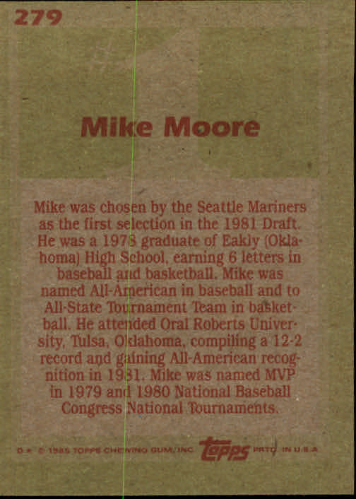 A2629- 1985 Topps Baseball Cards 201-400 +Rookies -You Pick- 15+ FREE US SHIP - Picture 159 of 401
