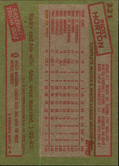 A2629- 1985 Topps Baseball Cards 201-400 +Rookies -You Pick- 15+ FREE US SHIP - Picture 243 of 401