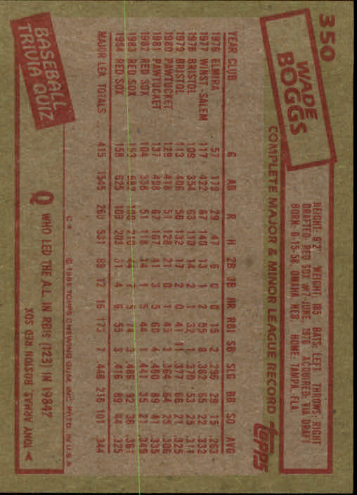 A2629- 1985 Topps Baseball Cards 201-400 +Rookies -You Pick- 15+ FREE US SHIP - Picture 301 of 401