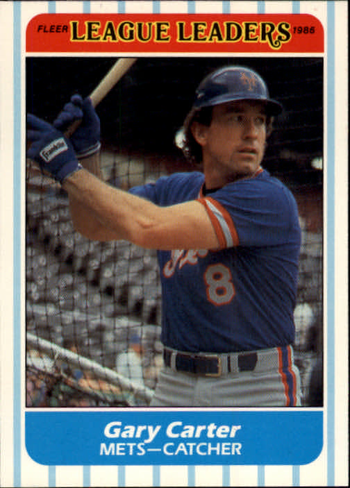 A8103- 1986 Fleer League Leaders BB Card #s 1-44 -You Pick- 15+ FREE US SHIP