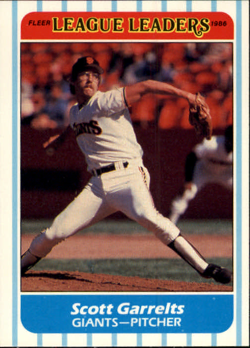 A8103- 1986 Fleer League Leaders BB Card #s 1-44 -You Pick- 15+ FREE US SHIP