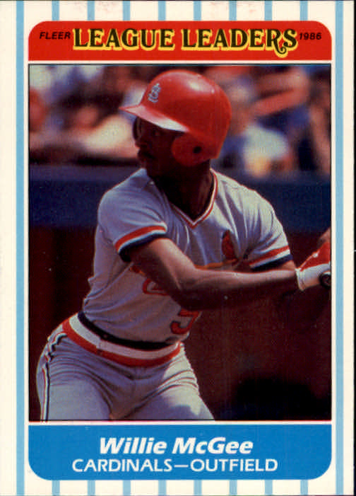 A8103- 1986 Fleer League Leaders BB Card #s 1-44 -You Pick- 15+ FREE US SHIP