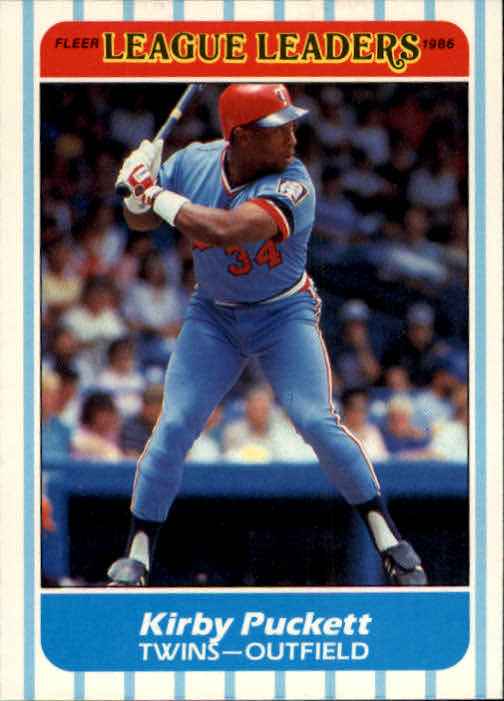 A8103- 1986 Fleer League Leaders BB Card #s 1-44 -You Pick- 15+ FREE US SHIP