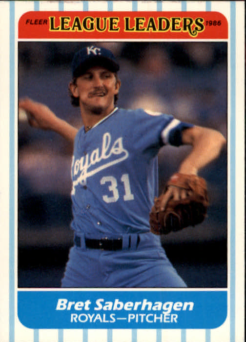 A8103- 1986 Fleer League Leaders BB Card #s 1-44 -You Pick- 15+ FREE US SHIP