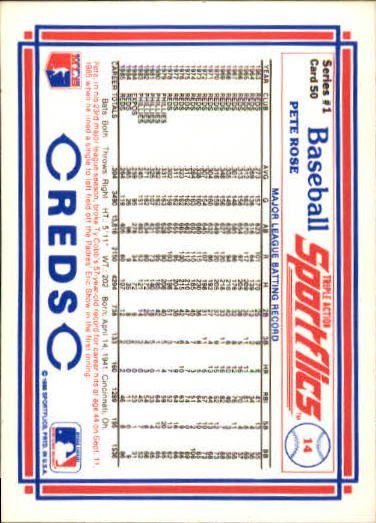 1986 Sportflics Baseball Card s 1 200 You Pick Buy 10 Cards FREE 