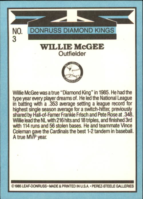 A0356- 1986 Donruss Baseball Cards 1-250 +Rookies -You Pick- 10+ FREE US SHIP - Picture 7 of 499